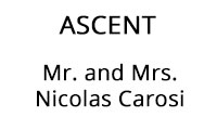 Mr. and Mrs. Nicolas Carosi